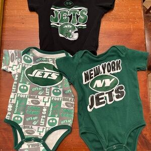 New York Jets Baby Bodysuit Set 6mo
